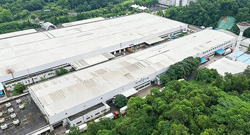 Shenzhen Warehouse Aerial View